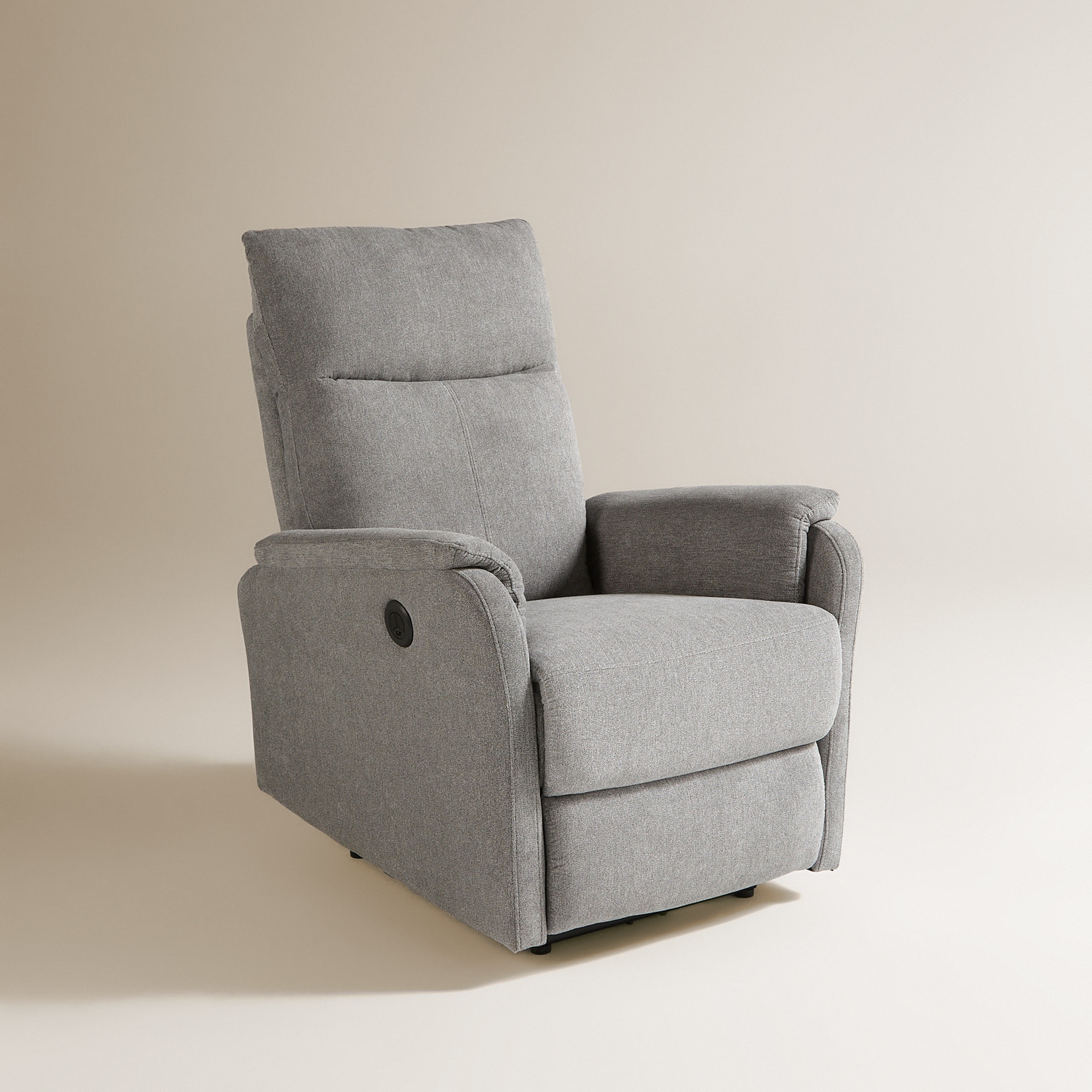 Cadeira com Relax Elétrico Niko Cinzento-2