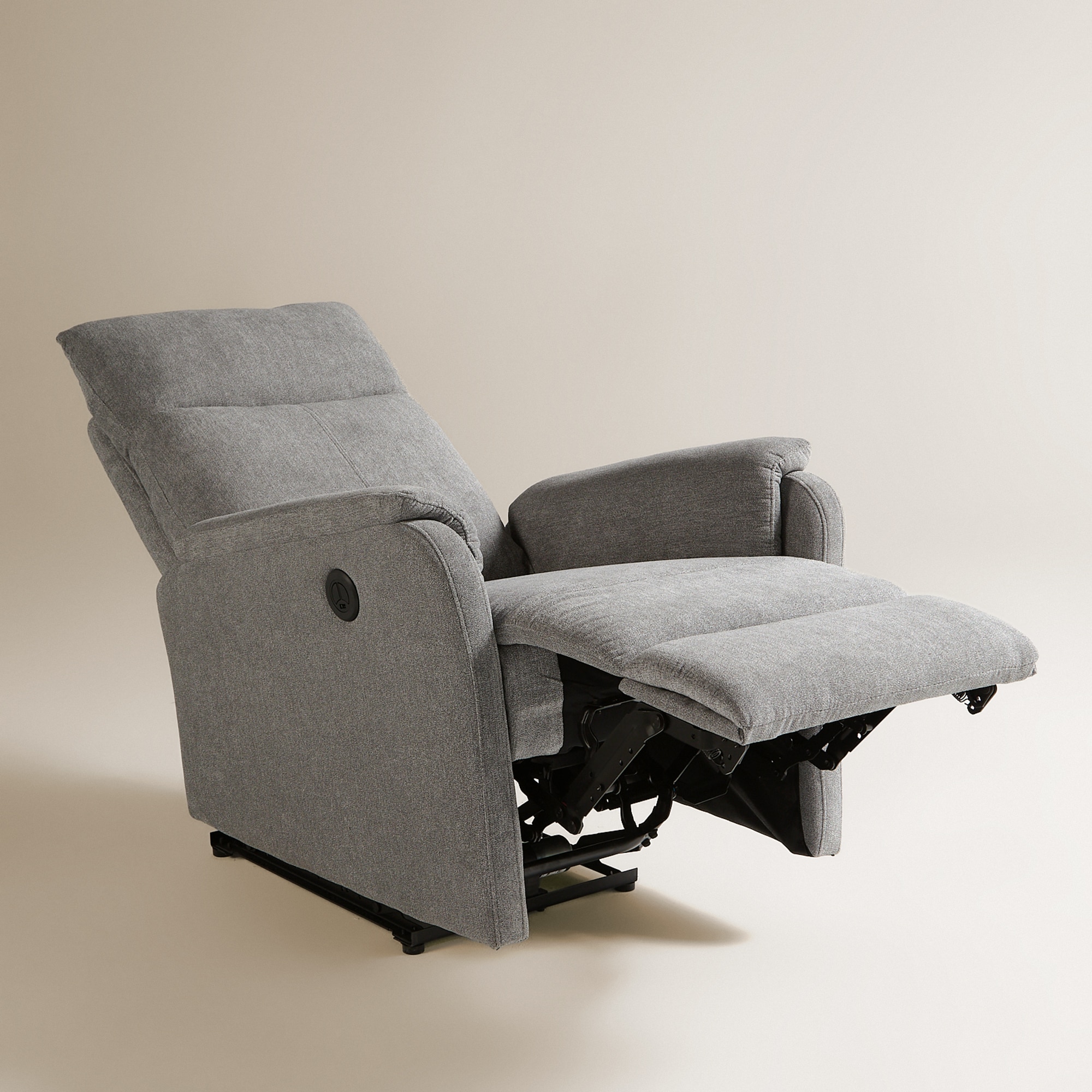 Cadeira com Relax Elétrico Niko Cinzento-7