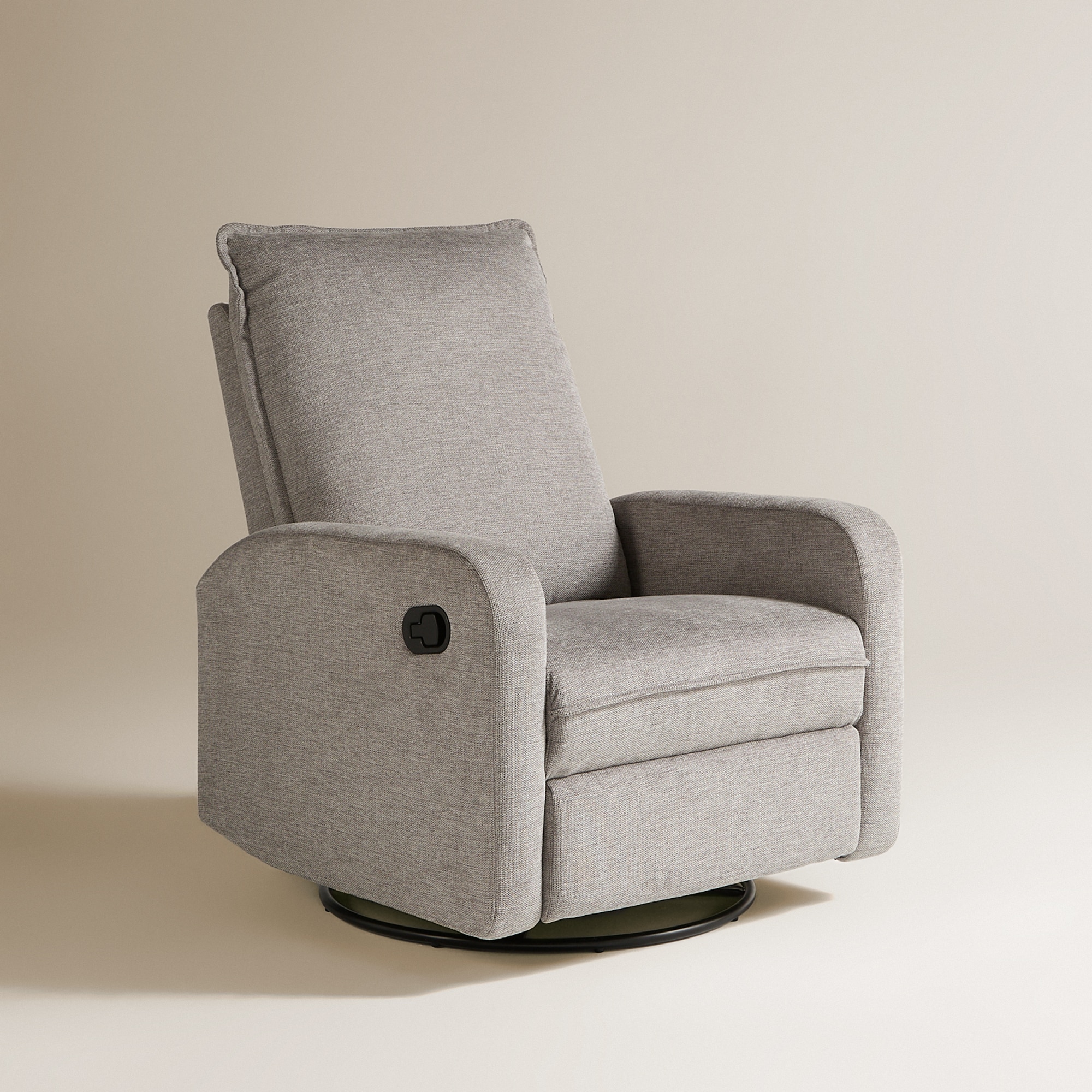 Cadeira com Relax Giratório Swing Cinzento-2