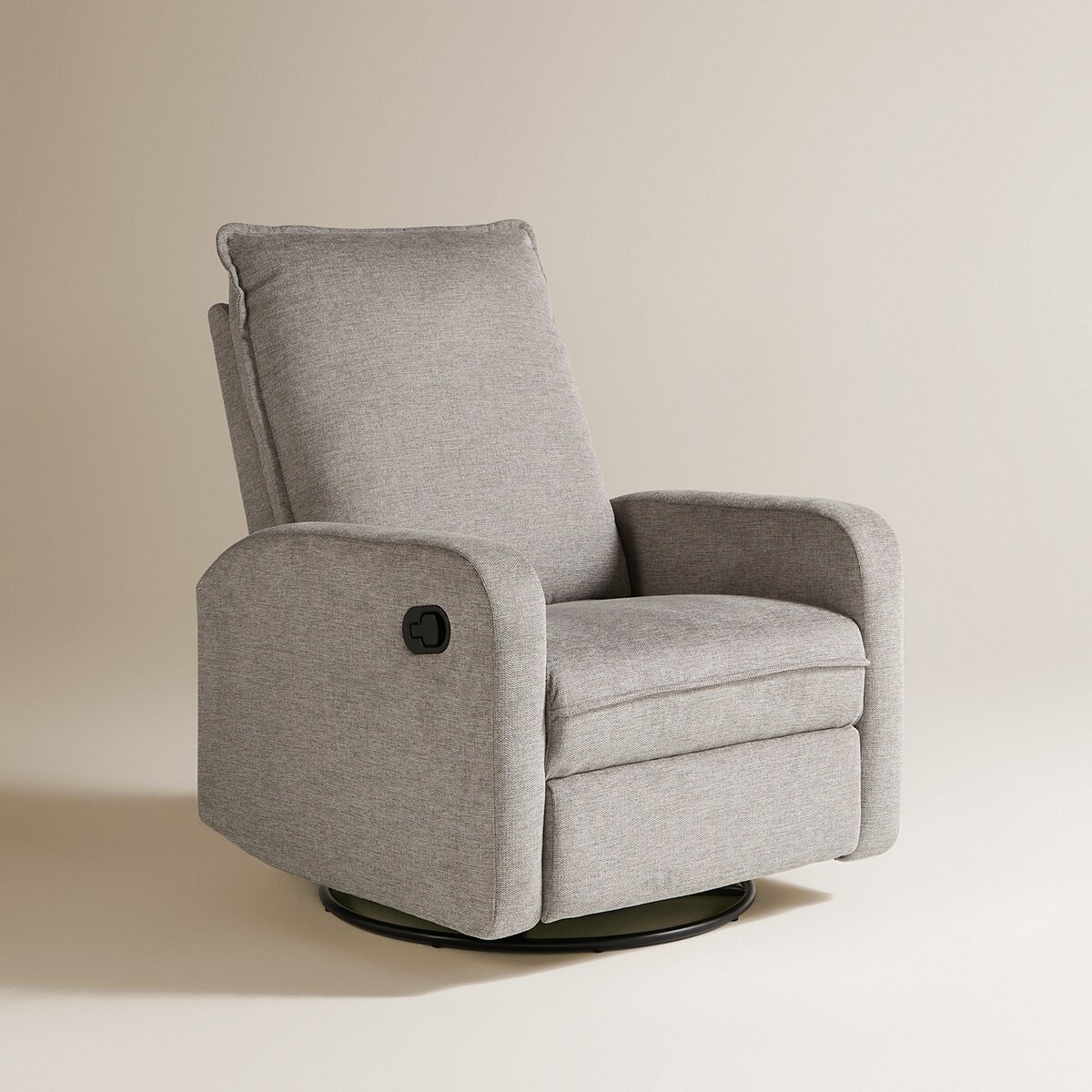 Cadeira com Relax Giratório Swing Cinzento-2