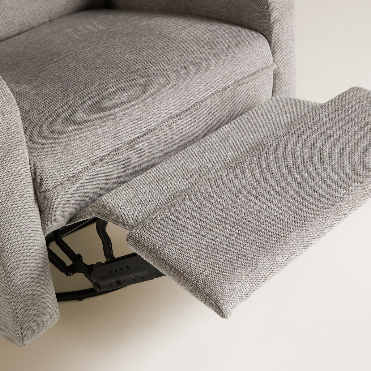 Cadeira com Relax Giratório Swing Cinzento-9