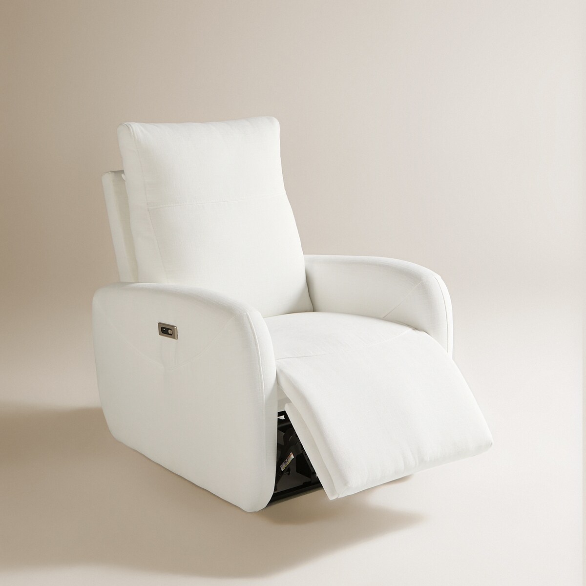 Sillón relax eléctrico Quiet El Corte Inglés Blanco-5