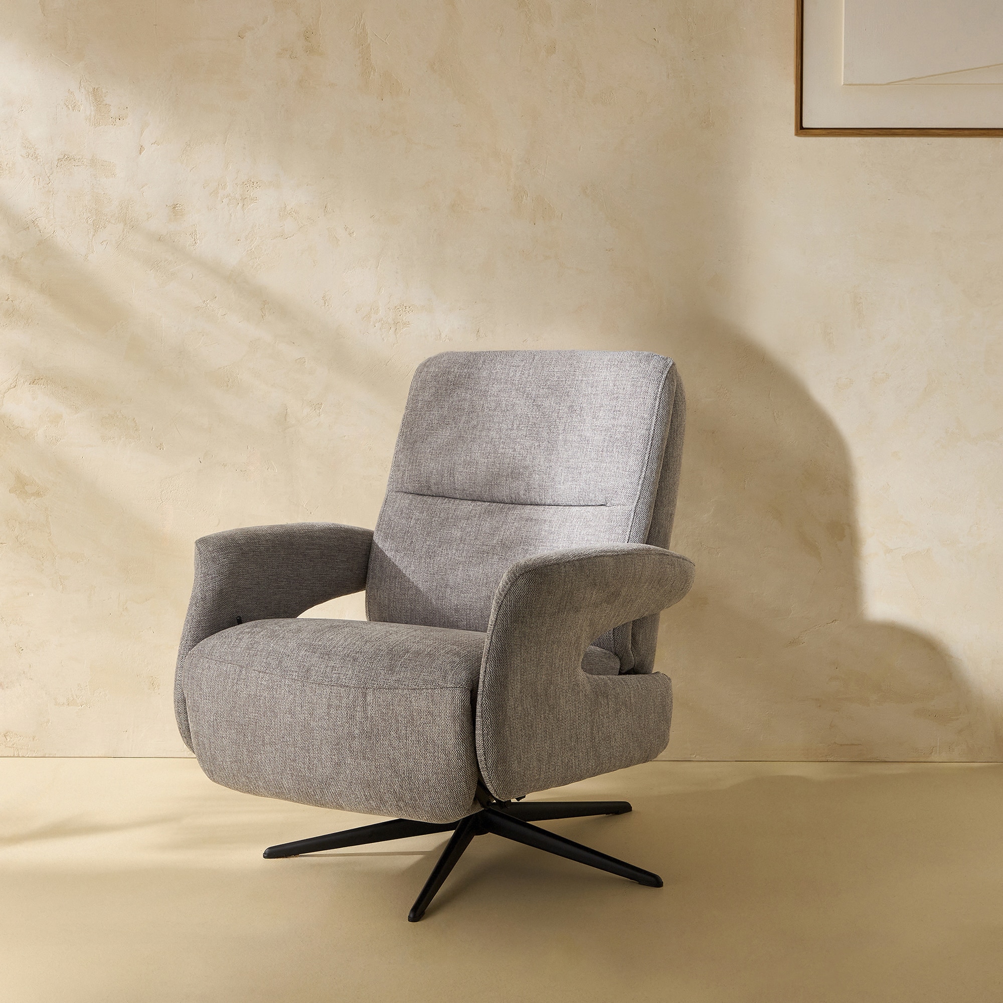 Sillón relax manual Bonnie - Gris Gris-1