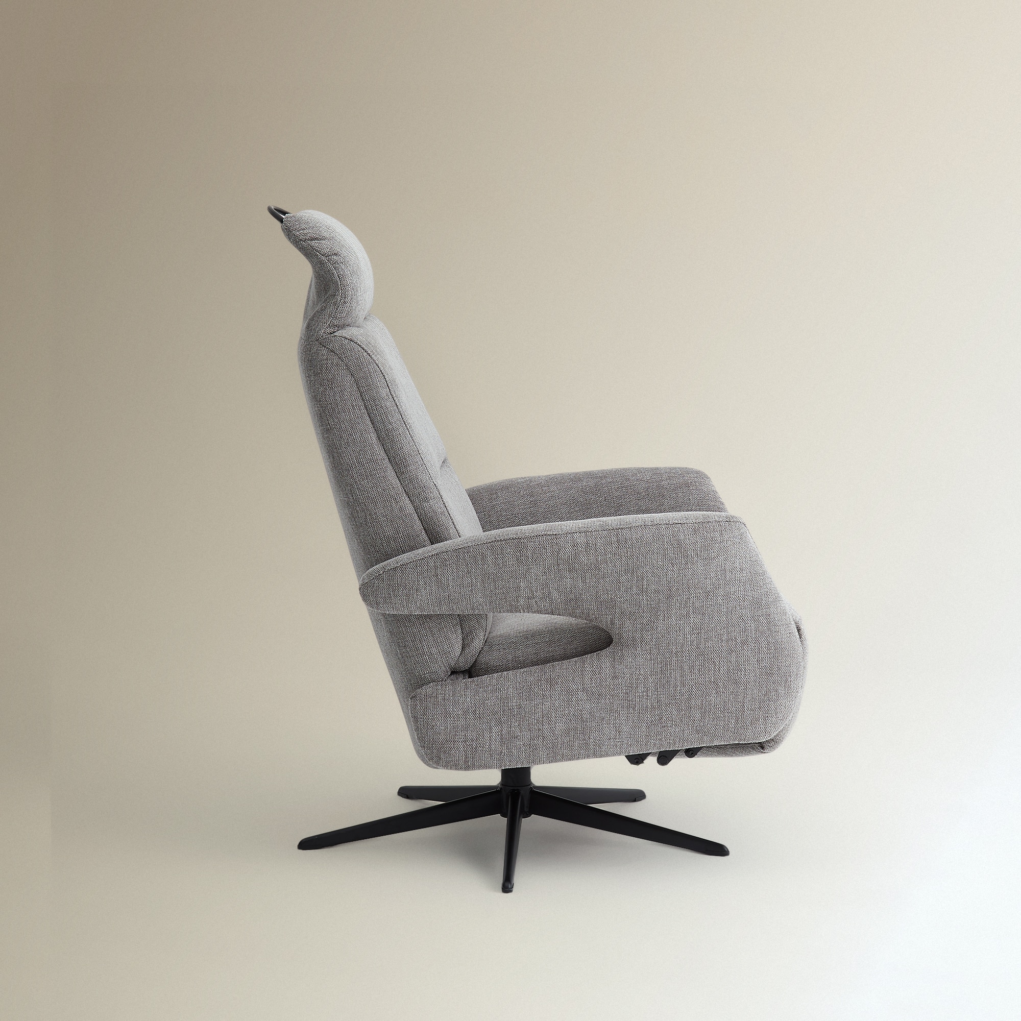 Sillón relax manual Bonnie - Gris Gris-4