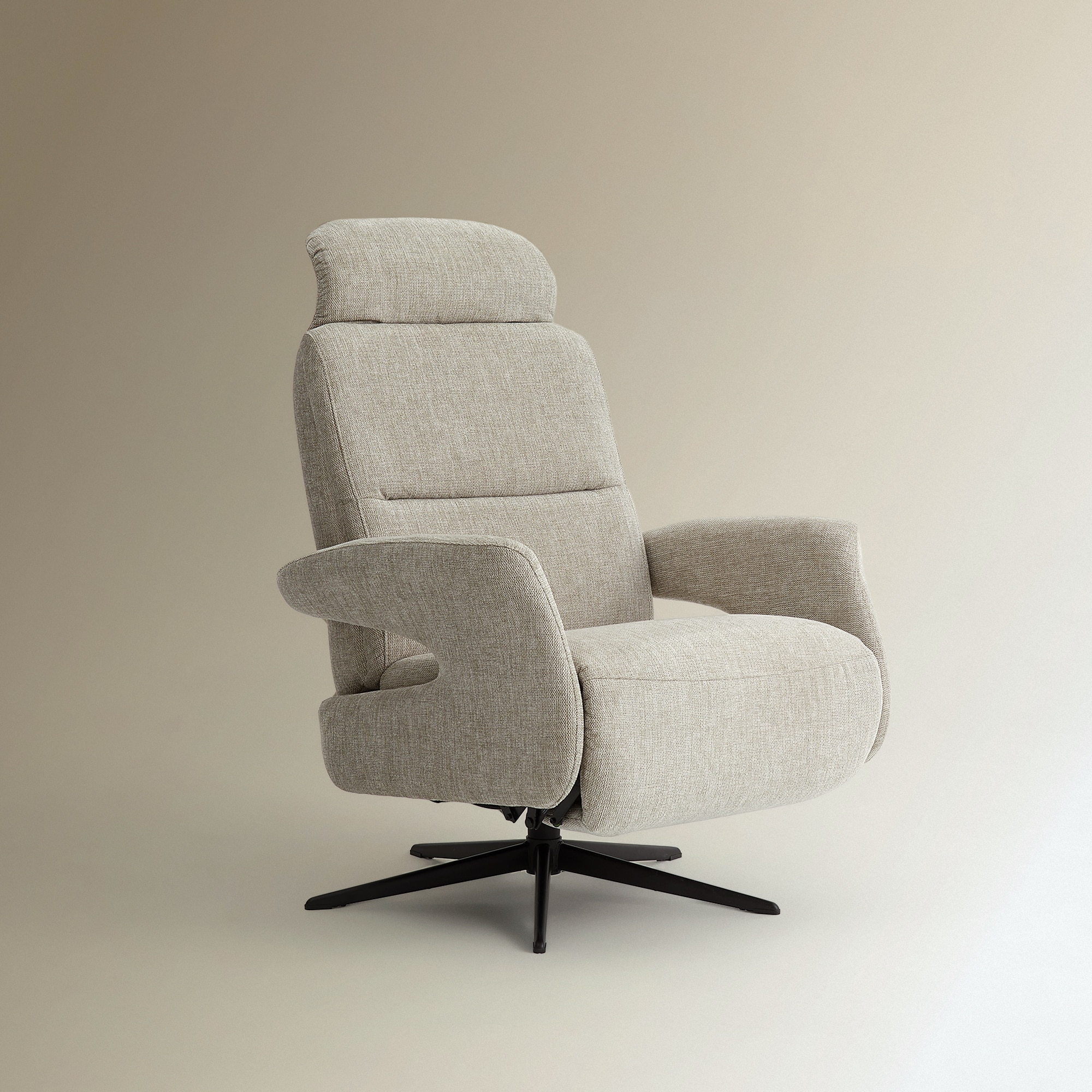 Cadeira com Relax Manual Bonnie Bege-2