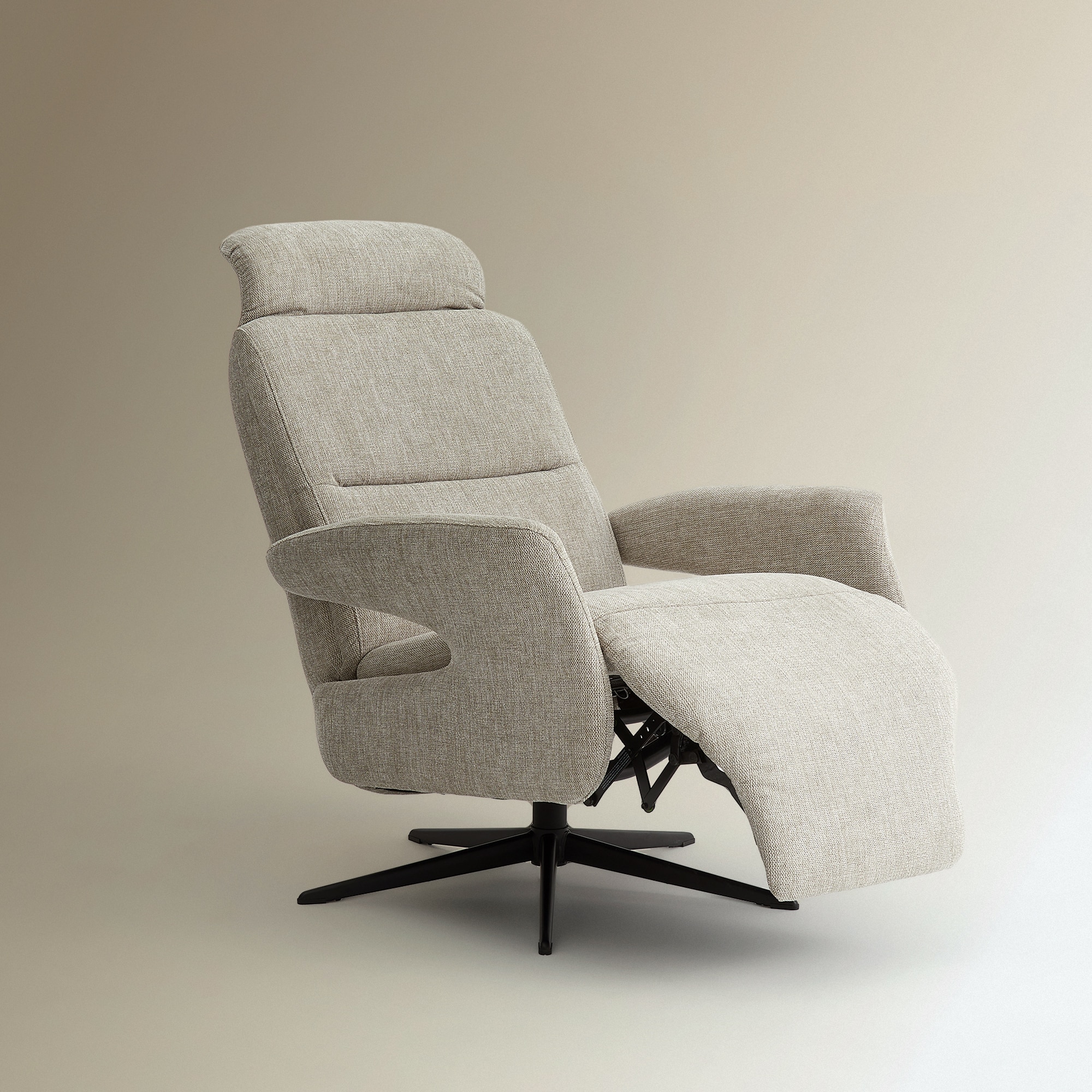 Cadeira com Relax Manual Bonnie Bege-6