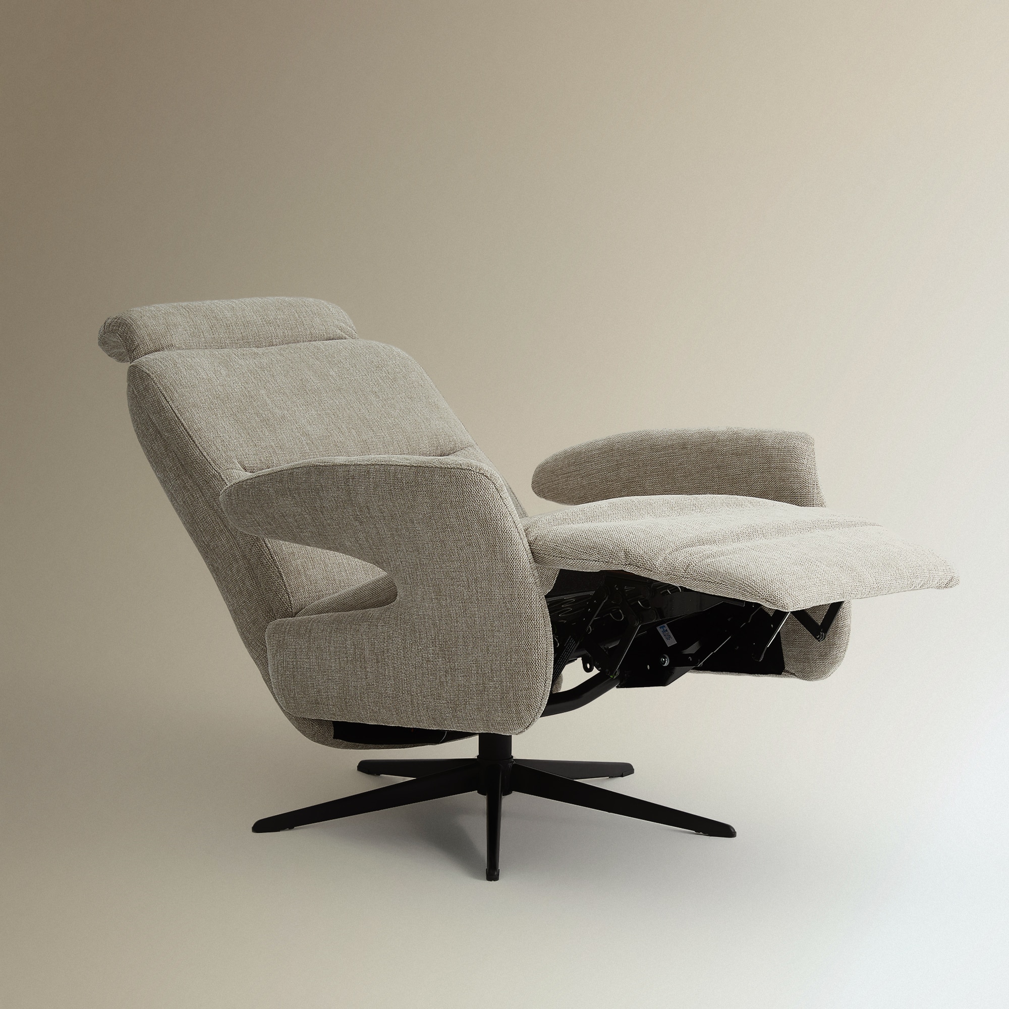 Cadeira com Relax Manual Bonnie Bege-7