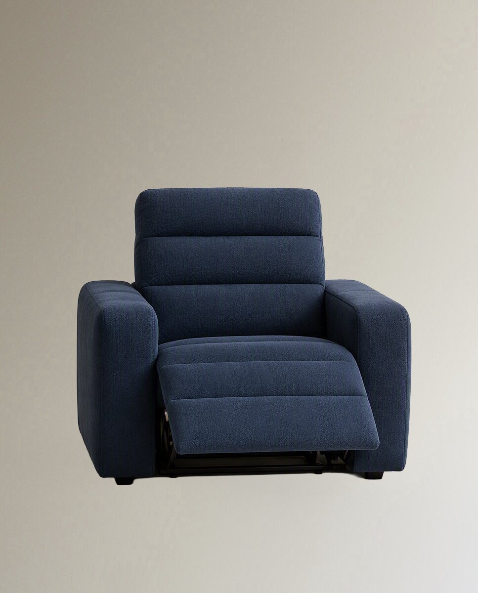 Sillón relax manual Reno - Azul Azul-2