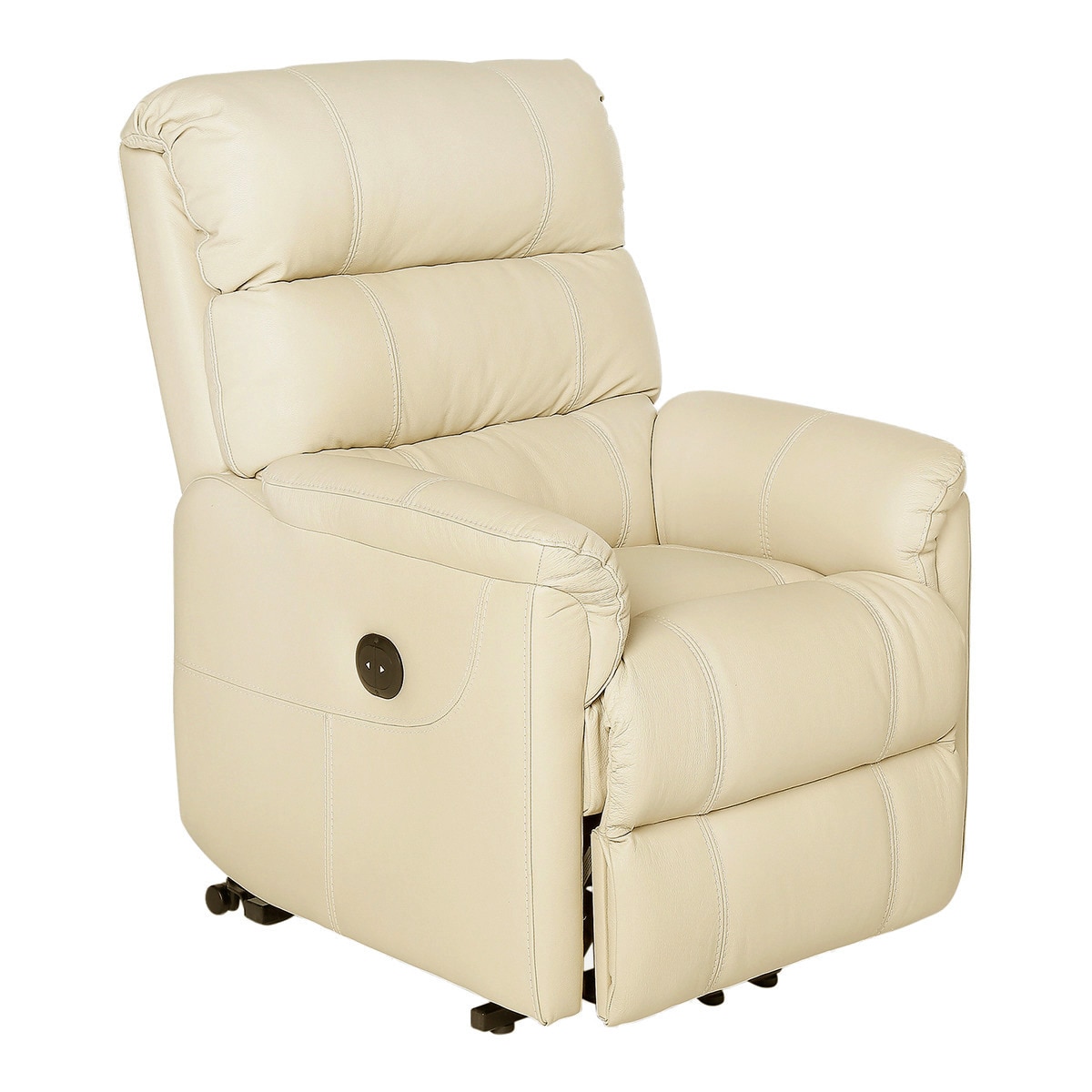 Imagem 0 de Poltrona em pele com relax eléctrico Power Lift Boston