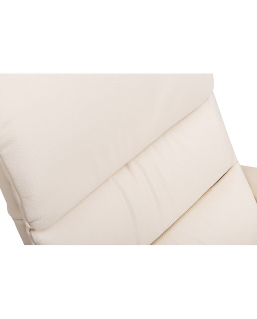 Sillón de piel con relax eléctrico Gael El Corte Inglés - Blanco Blanco-6