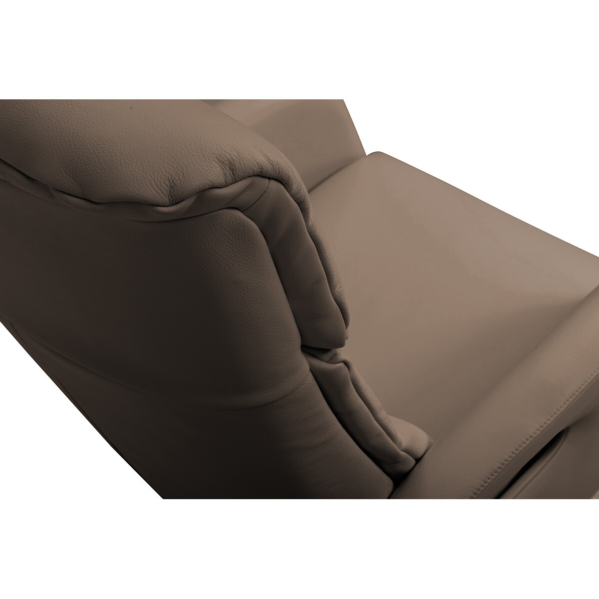 Sillón de piel con relax eléctrico Gael El Corte Inglés - Kaki Kaki-10