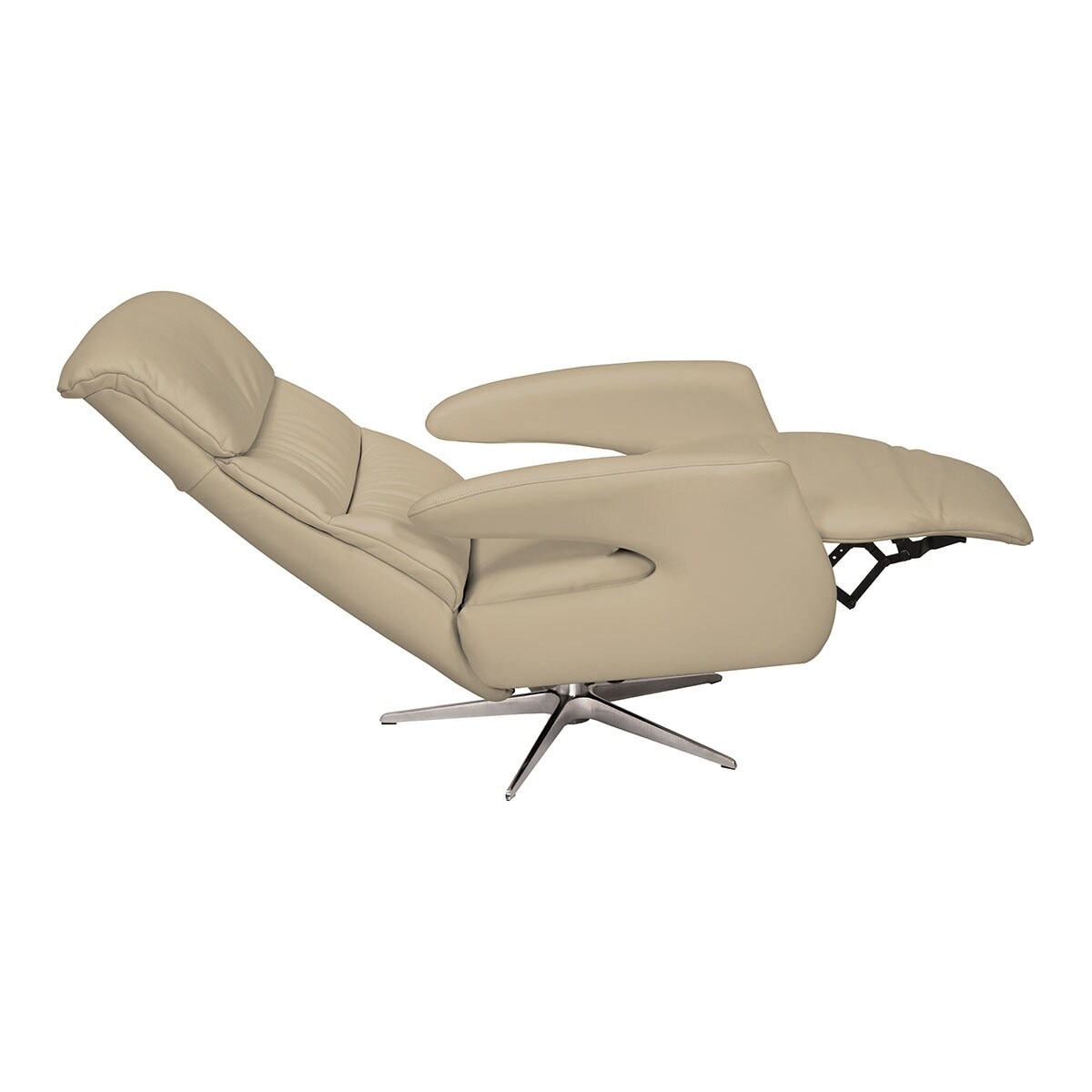 Sillón de piel con relax manual Gael El Corte Inglés - Arena Arena-4