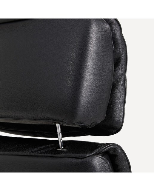 Poltrona Relax Elétrica em Pele Semi Anilina Ford Preto-7