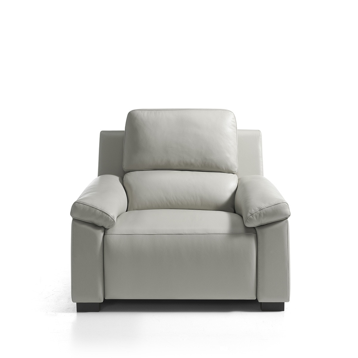 Sillón de piel con relax eléctrico Bolzano El Corte Inglés - Plata Plata-1
