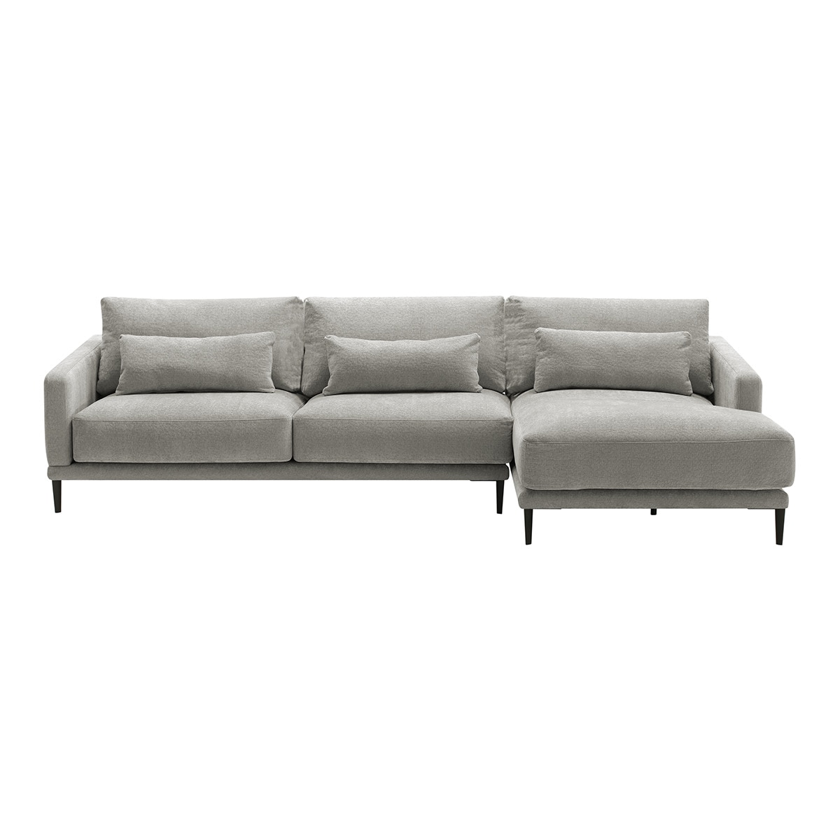 Imagem 0 de Sofá de 5 lugares com chaise longue direita Harvey
