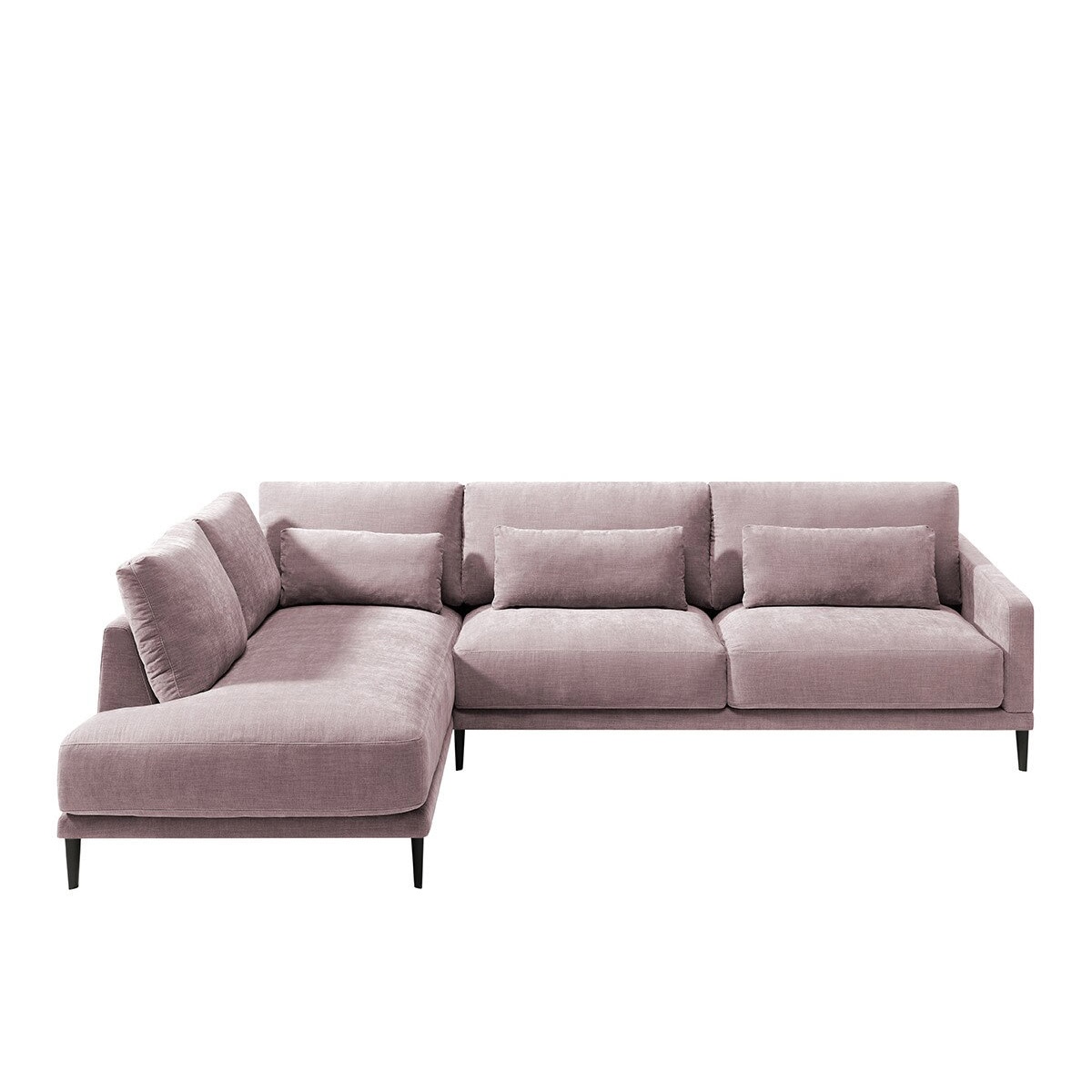 Sofá rinconera con terminal izquierdo Harvey El Corte Inglés - Rosa Rosa-1
