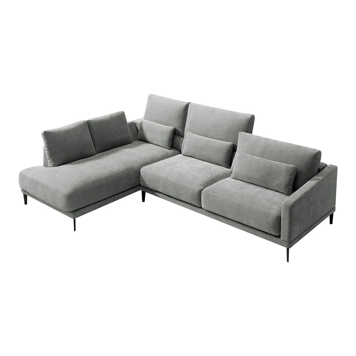 Sofá rinconera con terminal izquierdo Harvey El Corte Inglés - Gris claro Gris claro-2