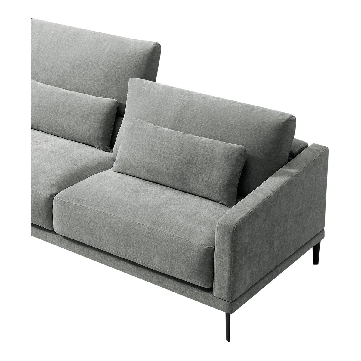 Sofá rinconera con terminal izquierdo Harvey El Corte Inglés - Gris claro Gris claro-5