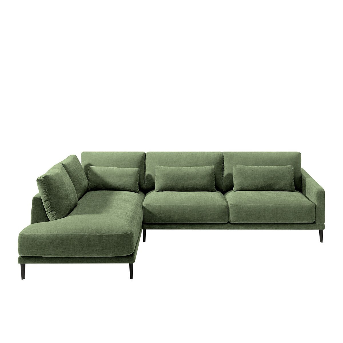 Sofá rinconera con terminal izquierdo Harvey El Corte Inglés - Verde Bosque Verde Bosque-1