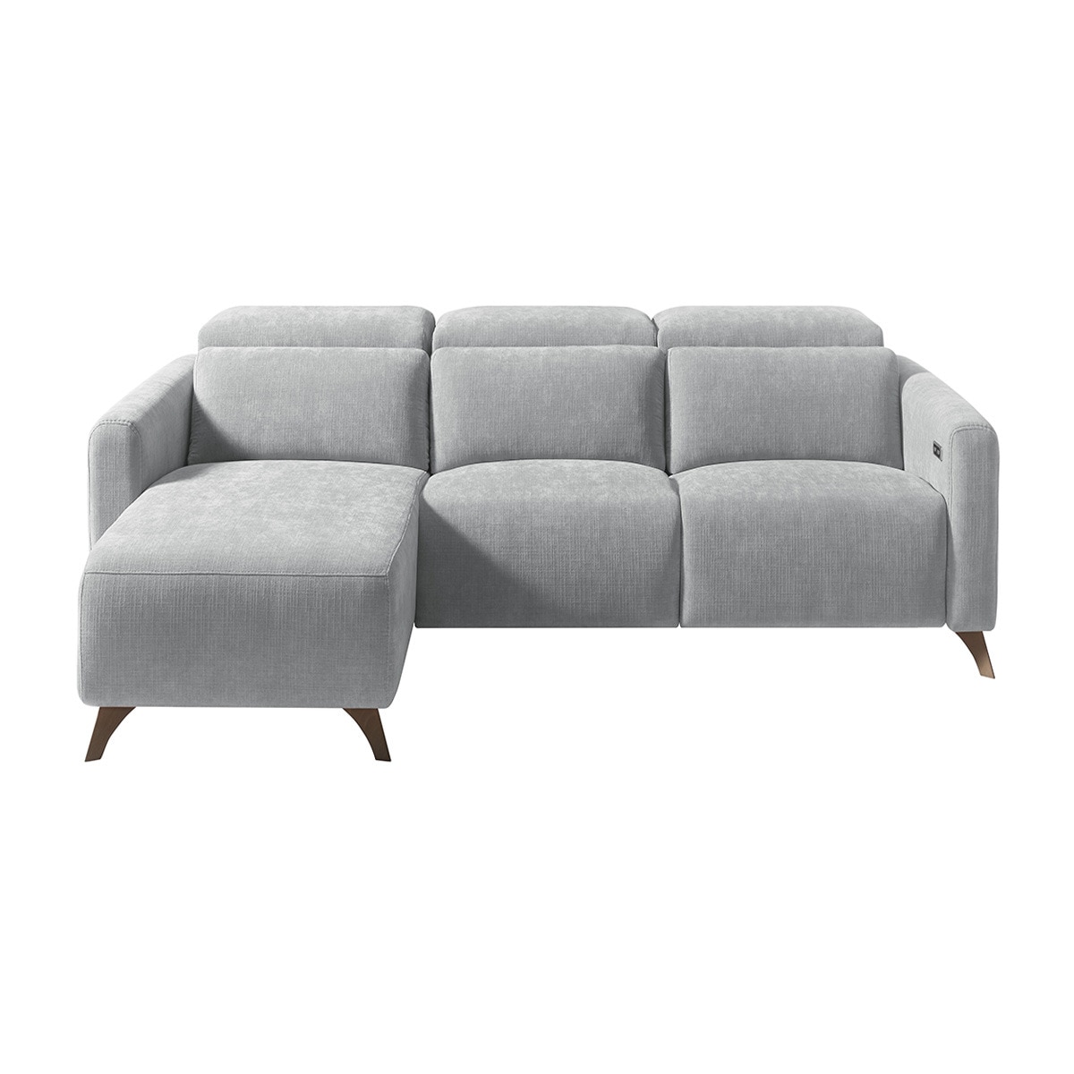 Imagem 0 de Sofá com Chaise-Longue Esquerda e 1 Assento Relax Elétrico Oporto