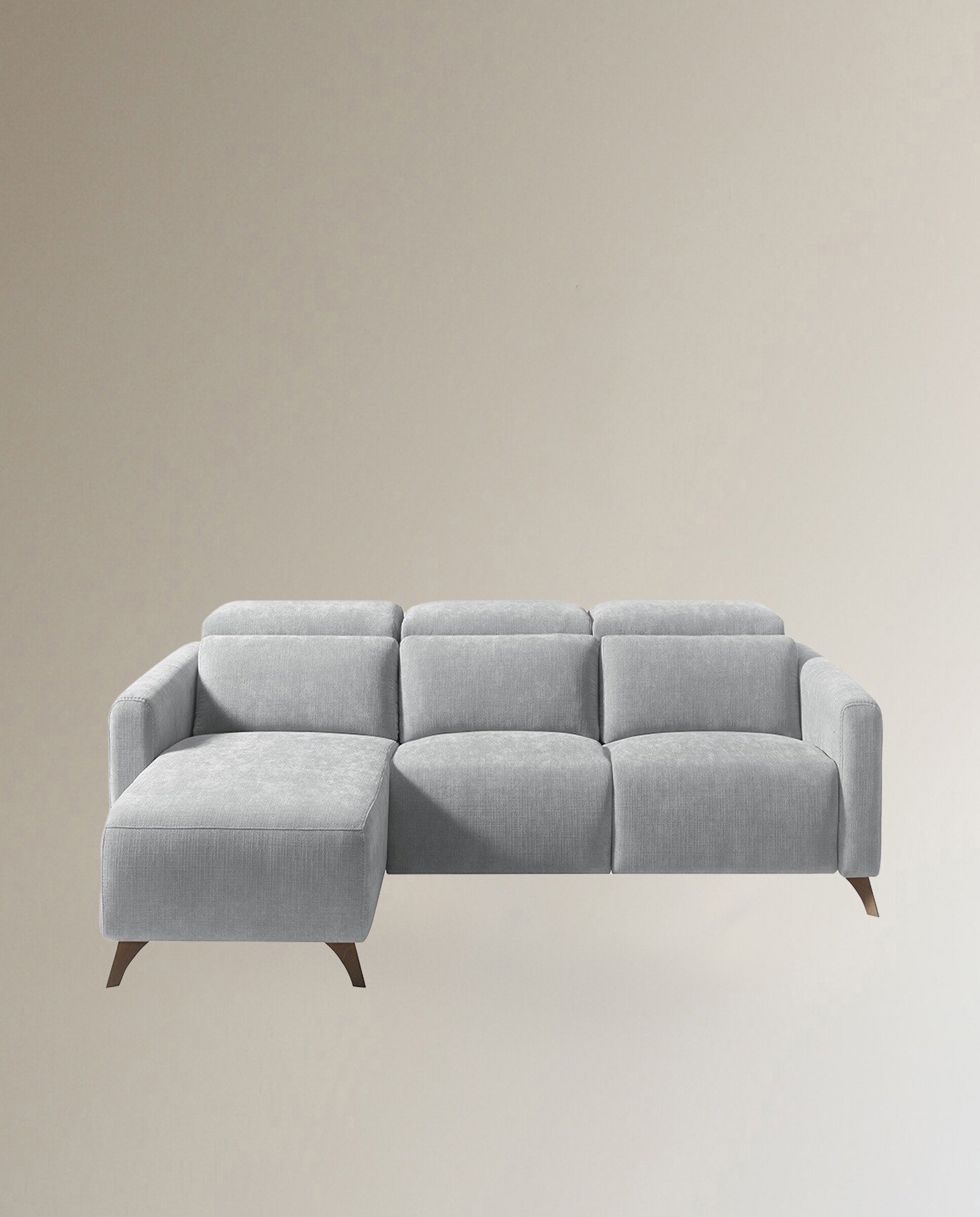 Sofá com Chaise-Longue Esquerda Oporto Pérola-2