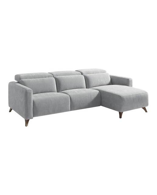Sofá com Chaise-Longue Direita Oporto Pérola-2