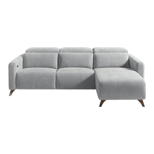 Sofá con chaiselongue derecha y 2 asientos relax eléctricos Oporto El Corte Inglés