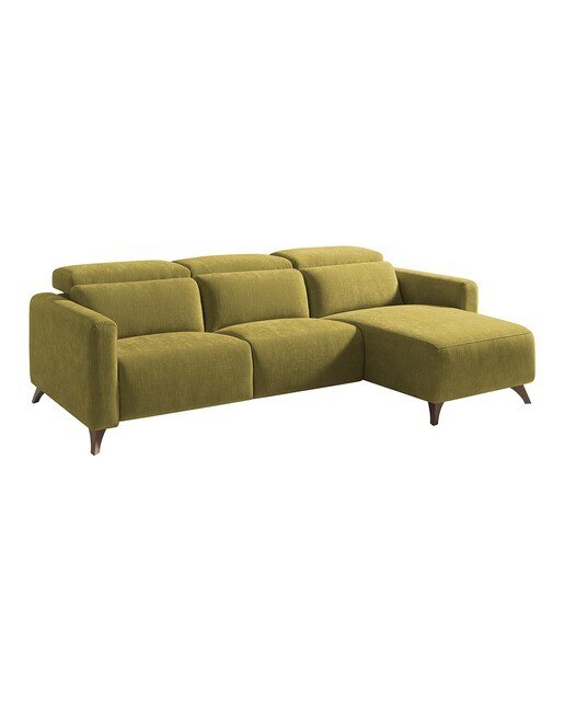 Sofá con chaiselongue derecha Oporto El Corte Inglés - Ocre 266 cm Ocre-2