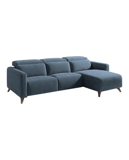 Sofá con chaiselongue derecha y 2 asientos relax eléctricos Oporto El Corte Inglés - Océano 266 cm Océano-2