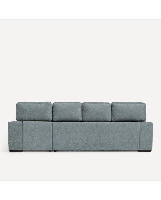 Sofá de 3 plazas con asientos deslizantes y chaiselongue derecha Jerte El Corte Inglés - Storm/Aqua Storm/Aqua-4