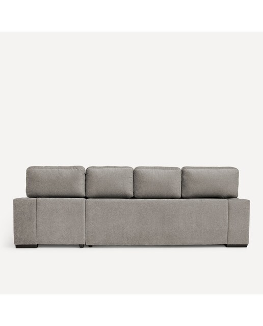 Sofá de 3 plazas con asientos deslizantes y chaiselongue derecha Jerte El Corte Inglés - Storm/Gris medio Storm/Gris medio-4