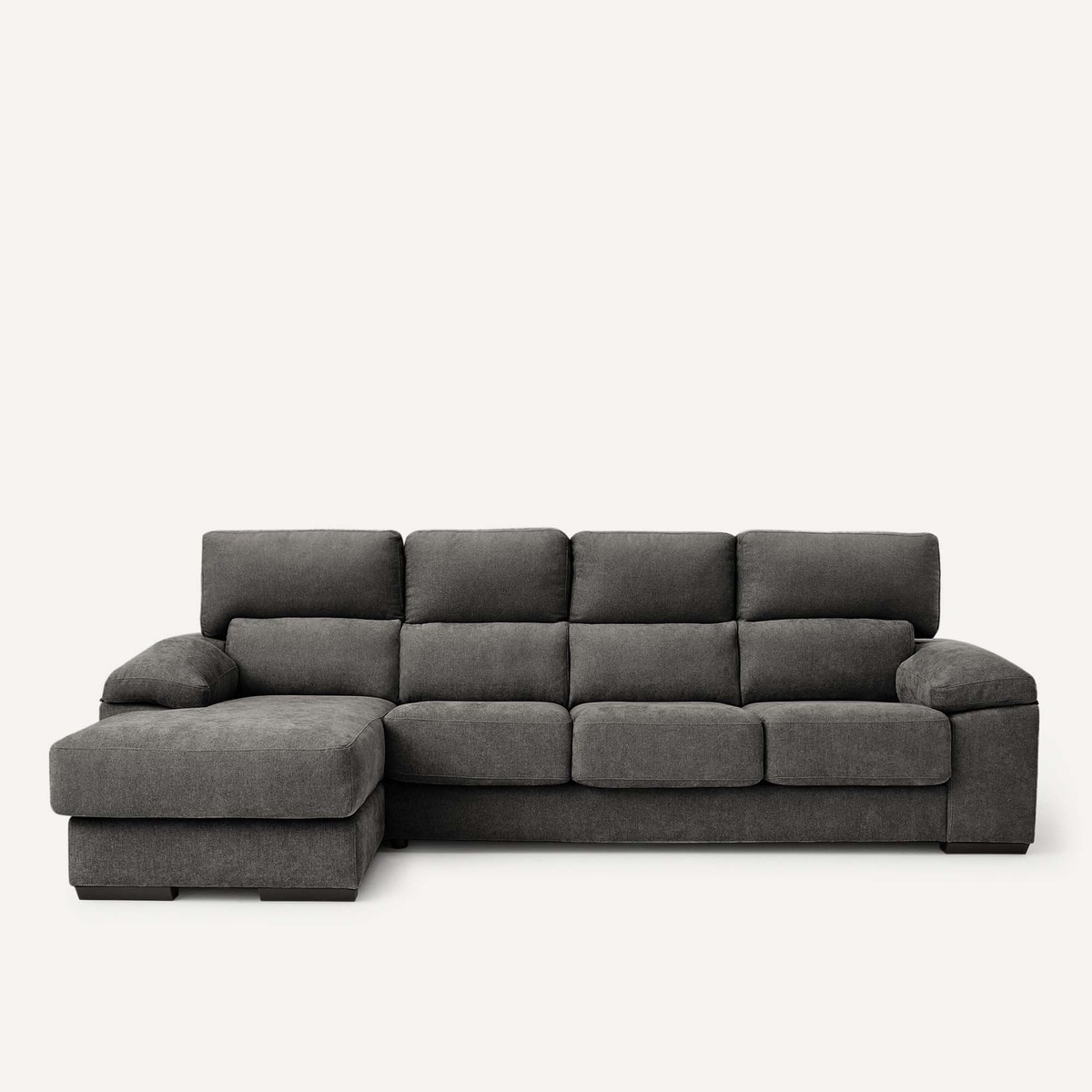 Imagem 0 de Sofá de 3 Lugares com Assentos Deslizantes e Chaise Longue Esquerda Jerte