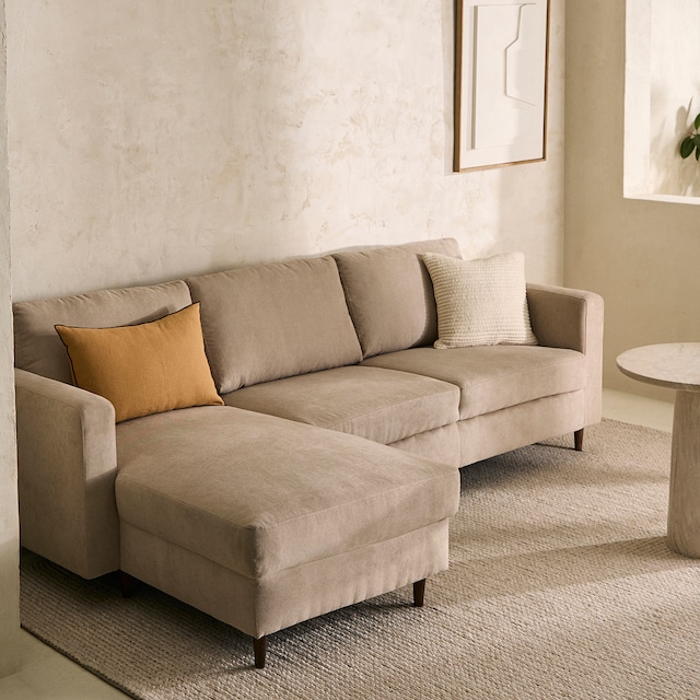 Imagen 0 de Sofá de 4 plazas con chaiselongue reversible Alan El Corte Inglés