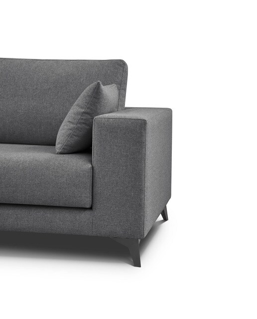 Sofá Estofado com Chaise-Longue Esquerda Ninho Antracite-5