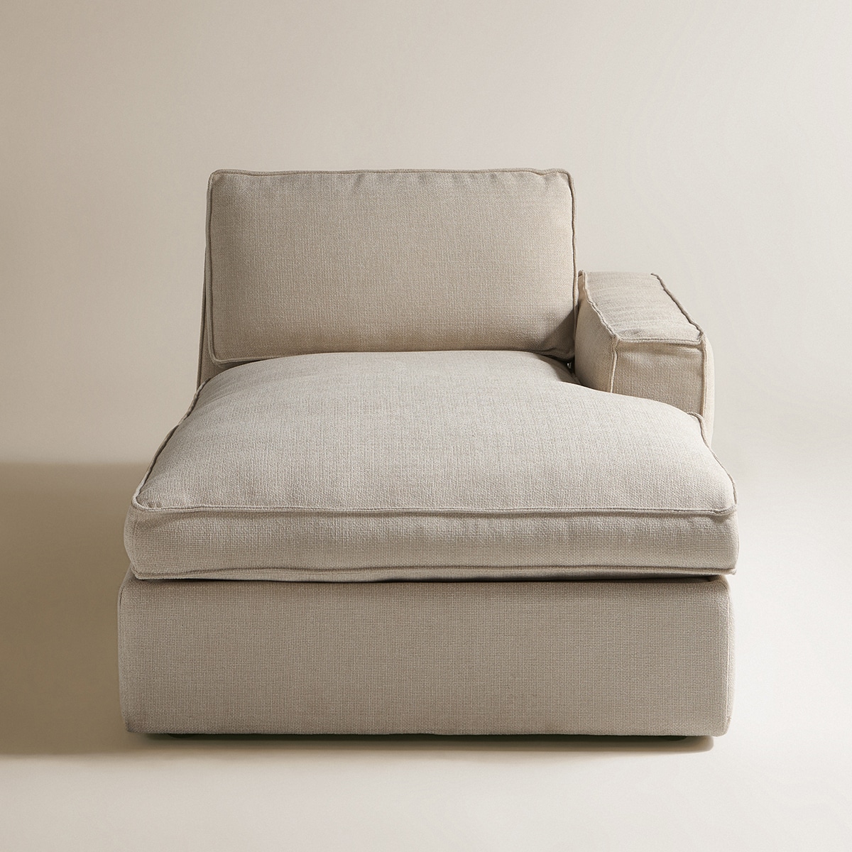 Sofá de Canto de 5 lugares com 2 Chaiselongue Alice Bege-8