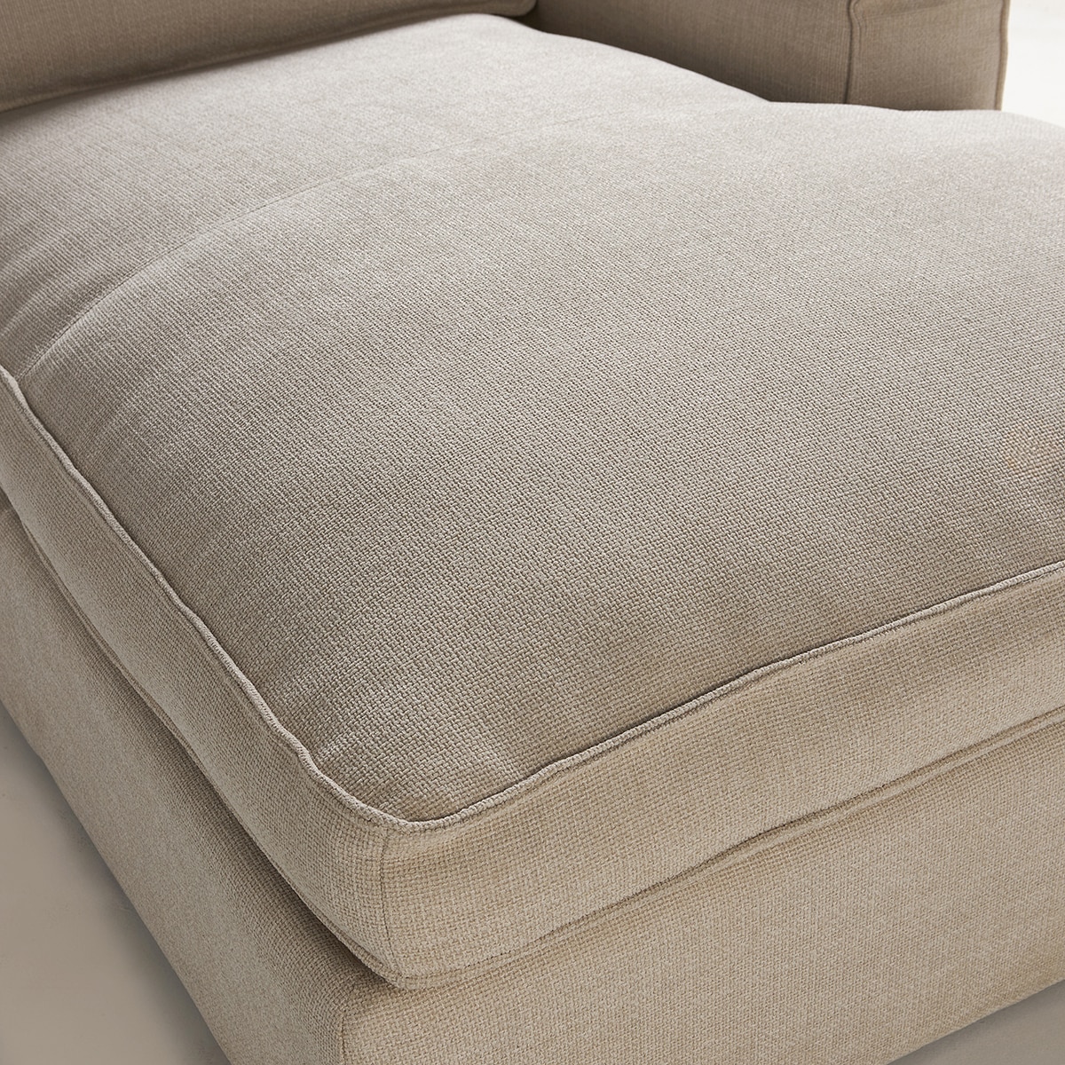 Sofá de Canto de 5 lugares com 2 Chaiselongue Alice Bege-11