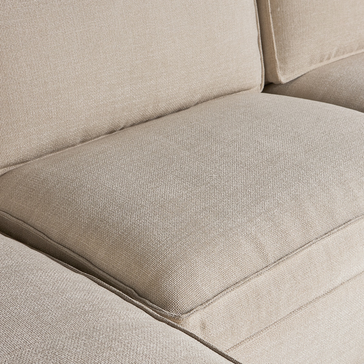 Sofá de Canto de 5 lugares com 2 Chaiselongue Alice Bege-17