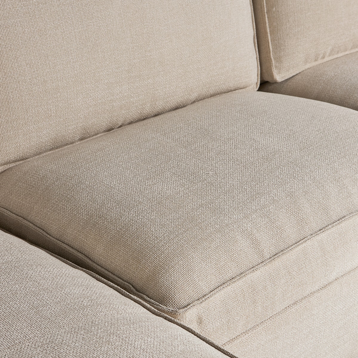 Sofá de Canto de 5 lugares com 2 Chaiselongue Alice Bege-17