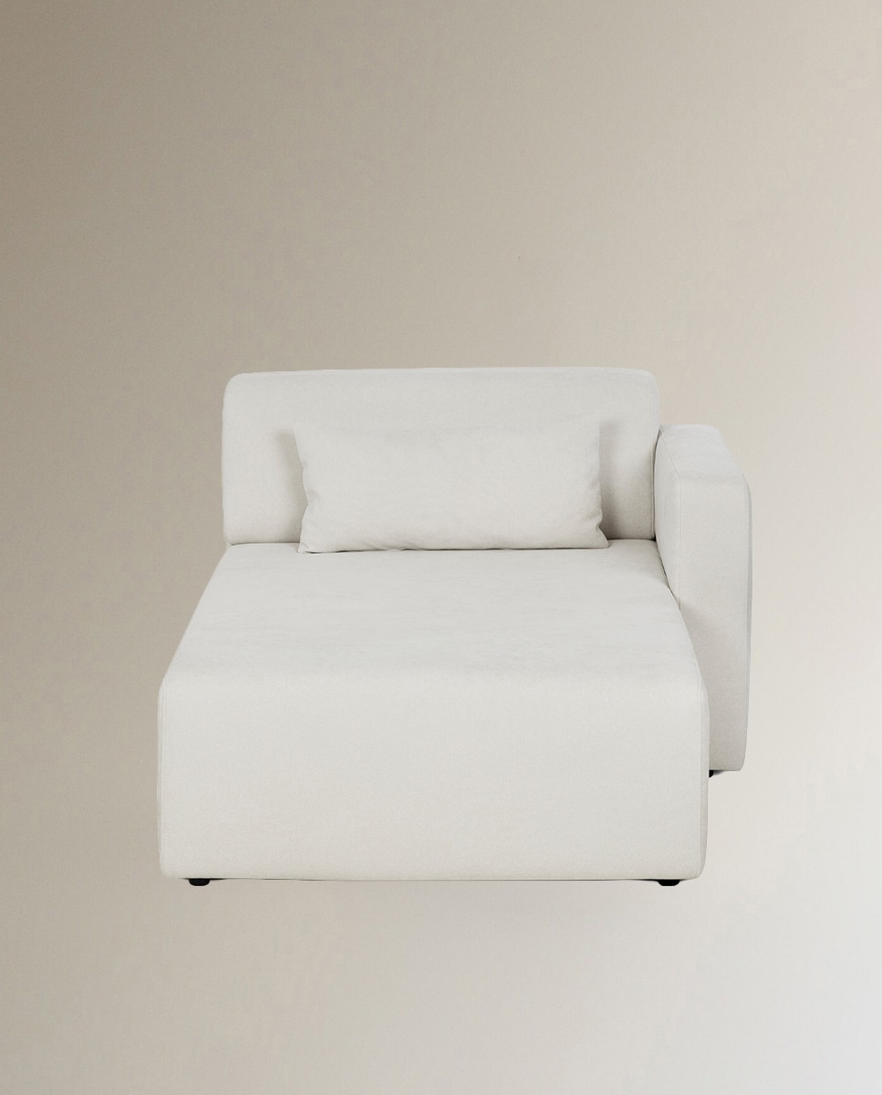 Imagem 0 de Módulo chaise longue com braço direito para o sofá Copenhague