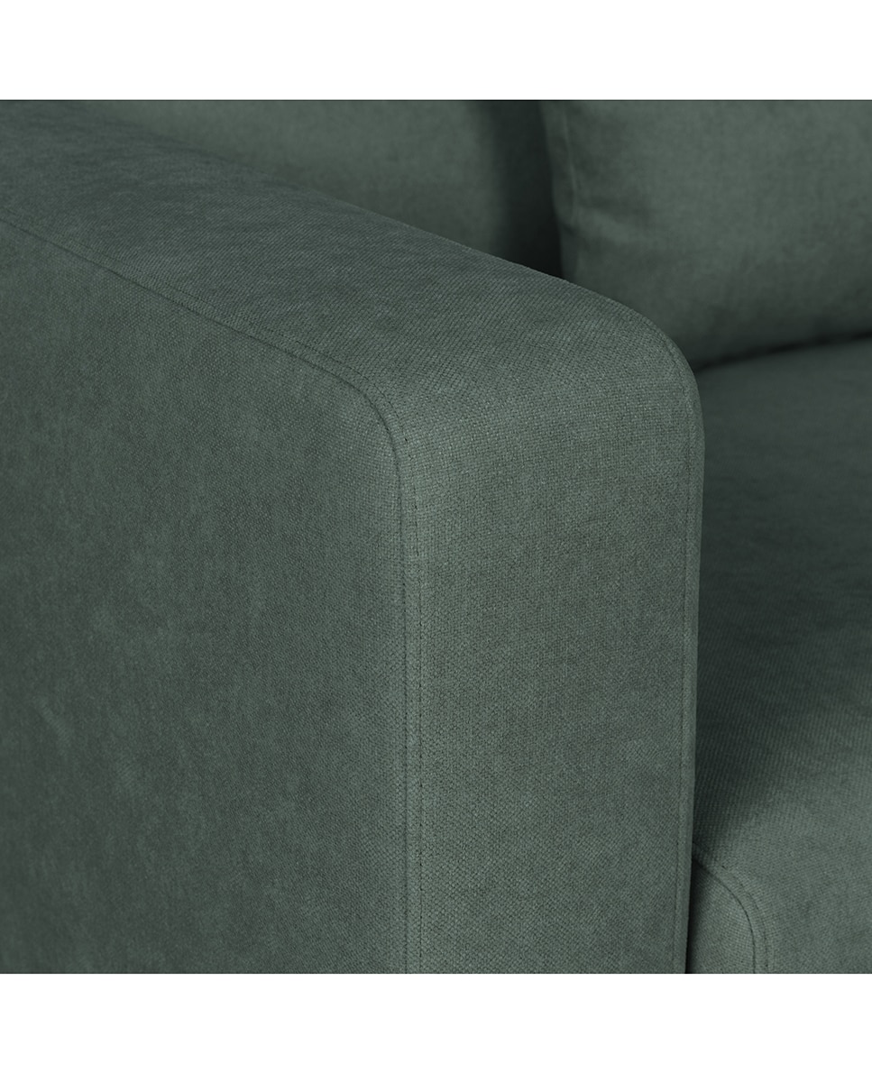 Sofá modular con terminal derecho Copenhague - Verde Verde-6