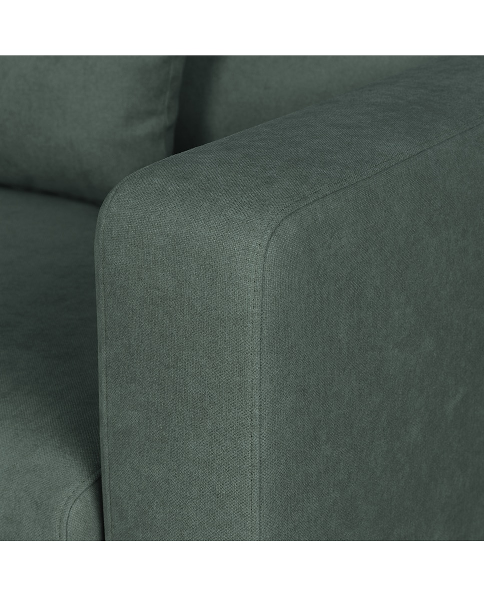 Sofá modular con terminal izquierdo Copenhague - Verde Verde-6