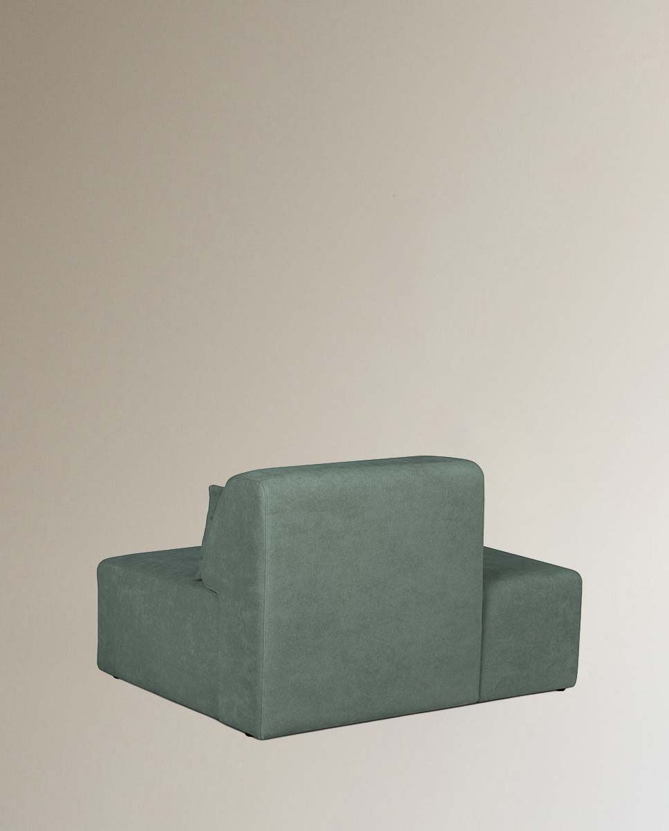 Módulo terminal izquierdo para sofá Copenhague - Verde Verde-4
