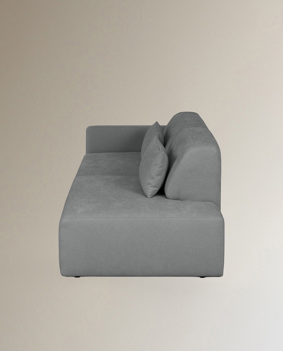 Sofá modular con terminal derecho Copenhague - Gris Gris-3