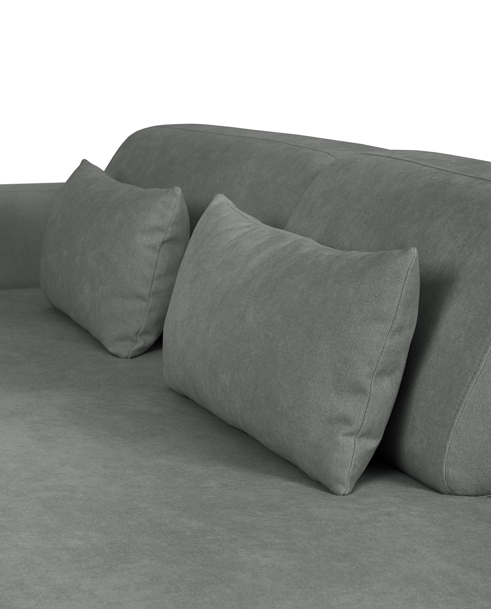 Sofá modular con terminal derecho Copenhague - Gris Gris-5