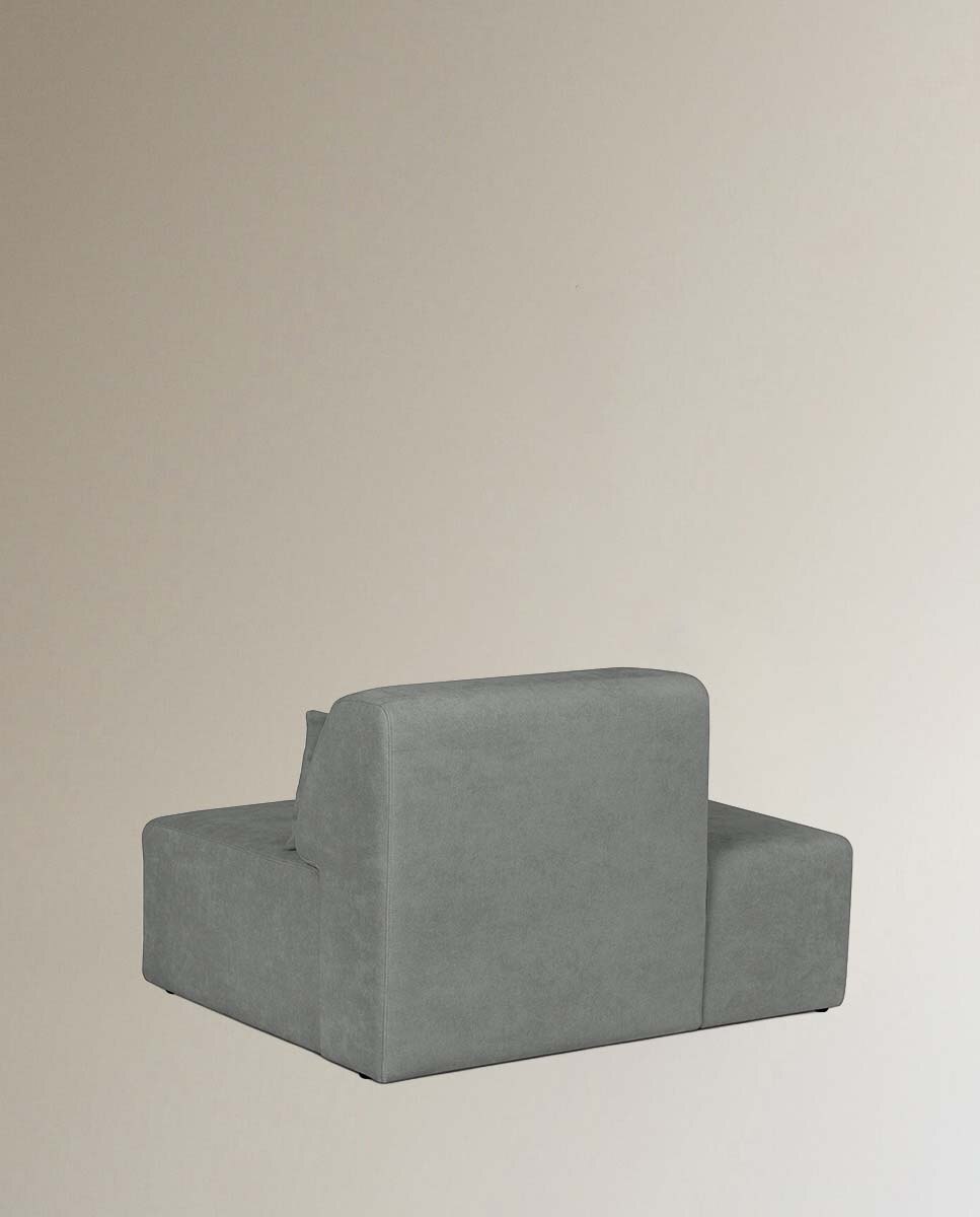 Módulo terminal izquierdo para sofá Copenhague - Gris Gris-4