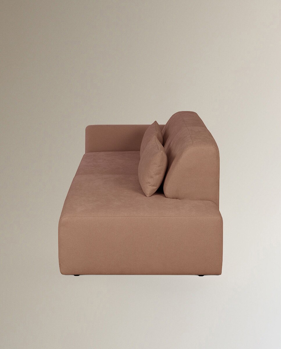 Sofá modular con terminal derecho Copenhague - Teja Teja-3