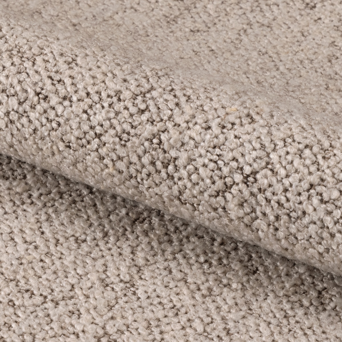 Poltrona em Tecido Bouclé Hugge Bege-7