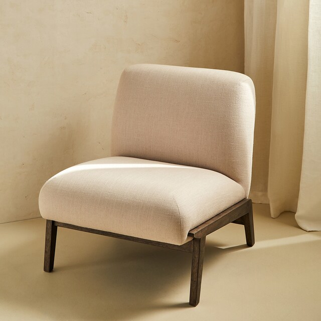 Imagen 0 de Butaca tapizada en lino Wells El Corte Inglés