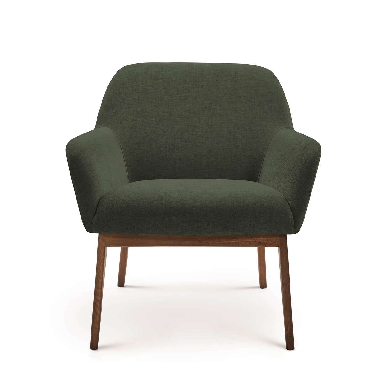 Poltrona Baixa com Pés de Madeira de Freixo Andy Room Taupe-2