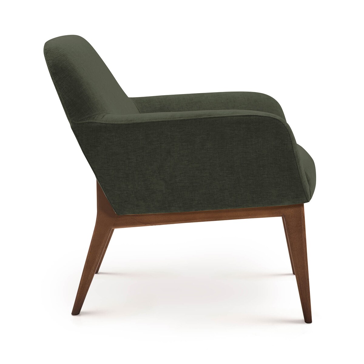 Poltrona Baixa com Pés de Madeira de Freixo Andy Room Taupe-3